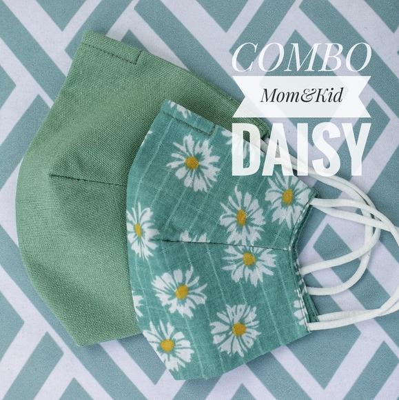 Natural Linen Facemask for Kids - Picture 9 of 10